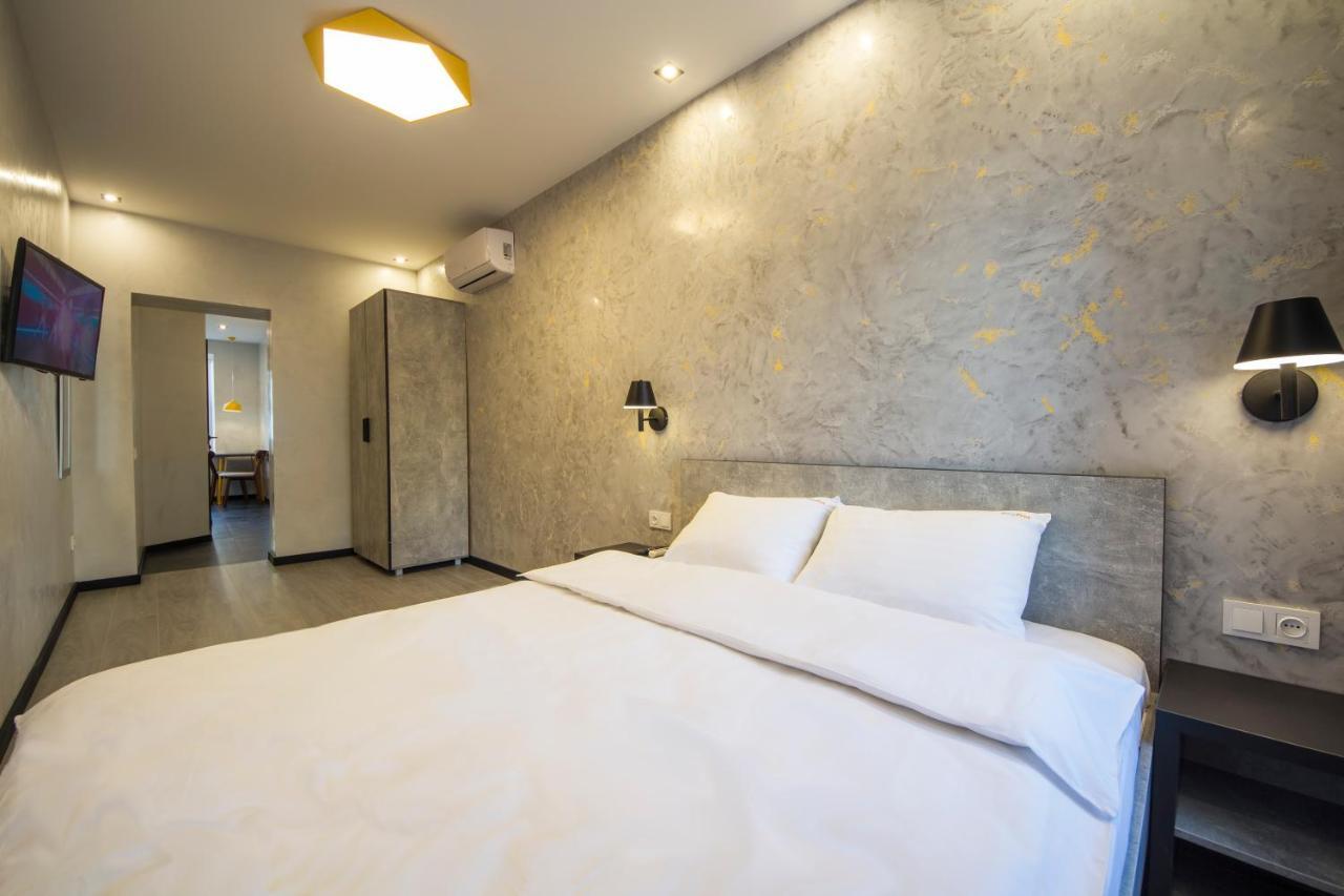Apartments Near Parus Business Centre Kiev Esterno foto