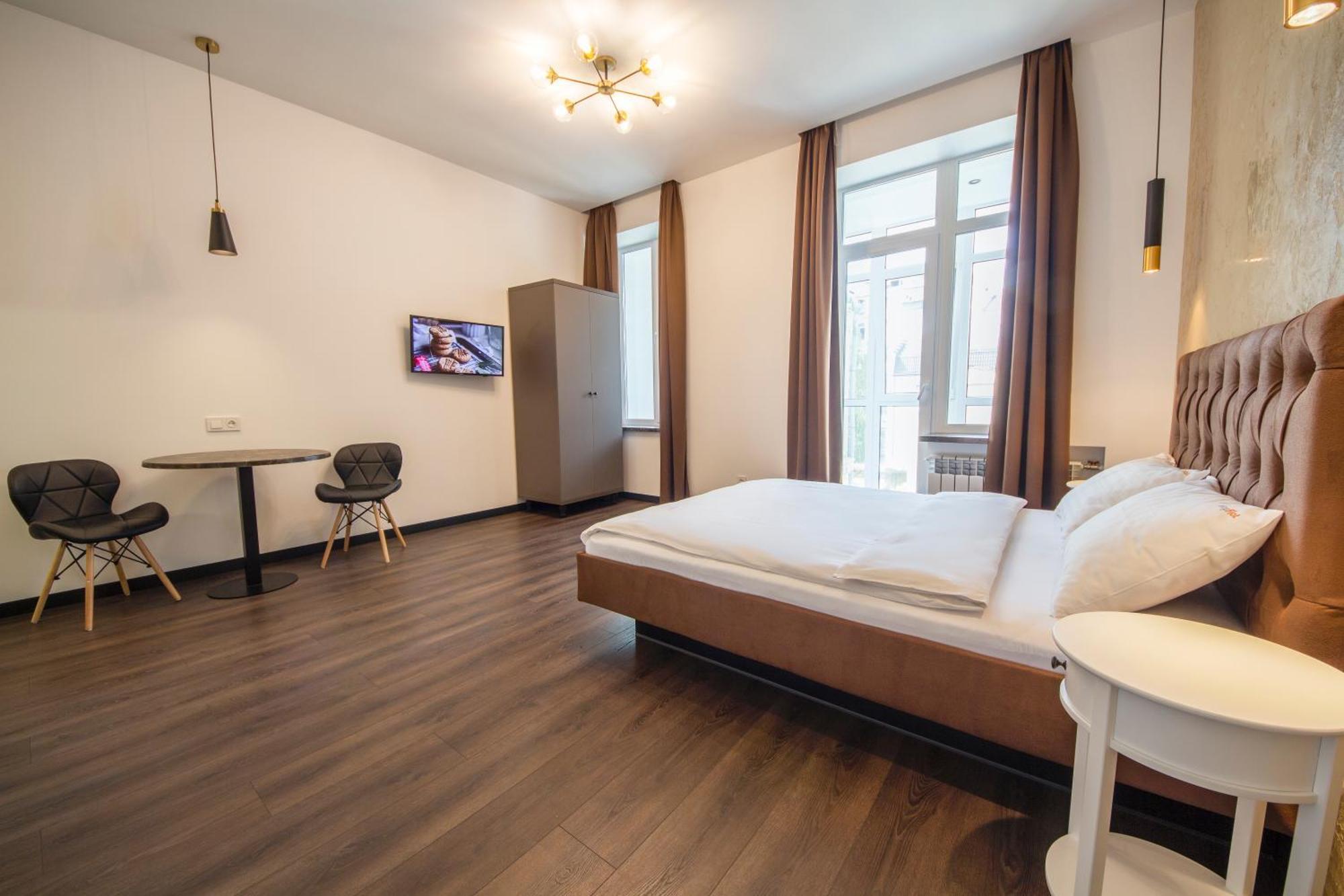Apartments Near Parus Business Centre Kiev Esterno foto