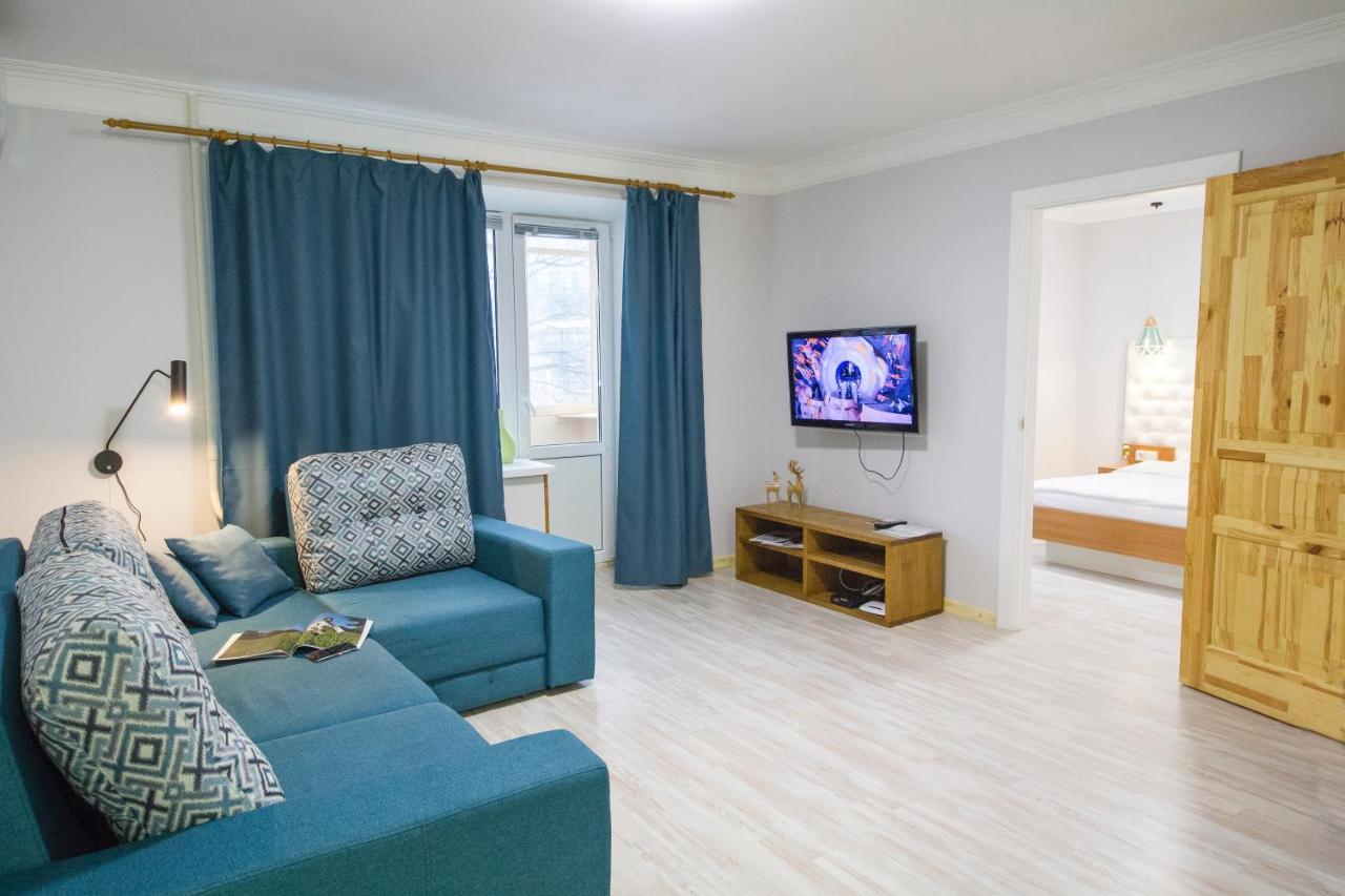 Apartments Near Parus Business Centre Kiev Esterno foto