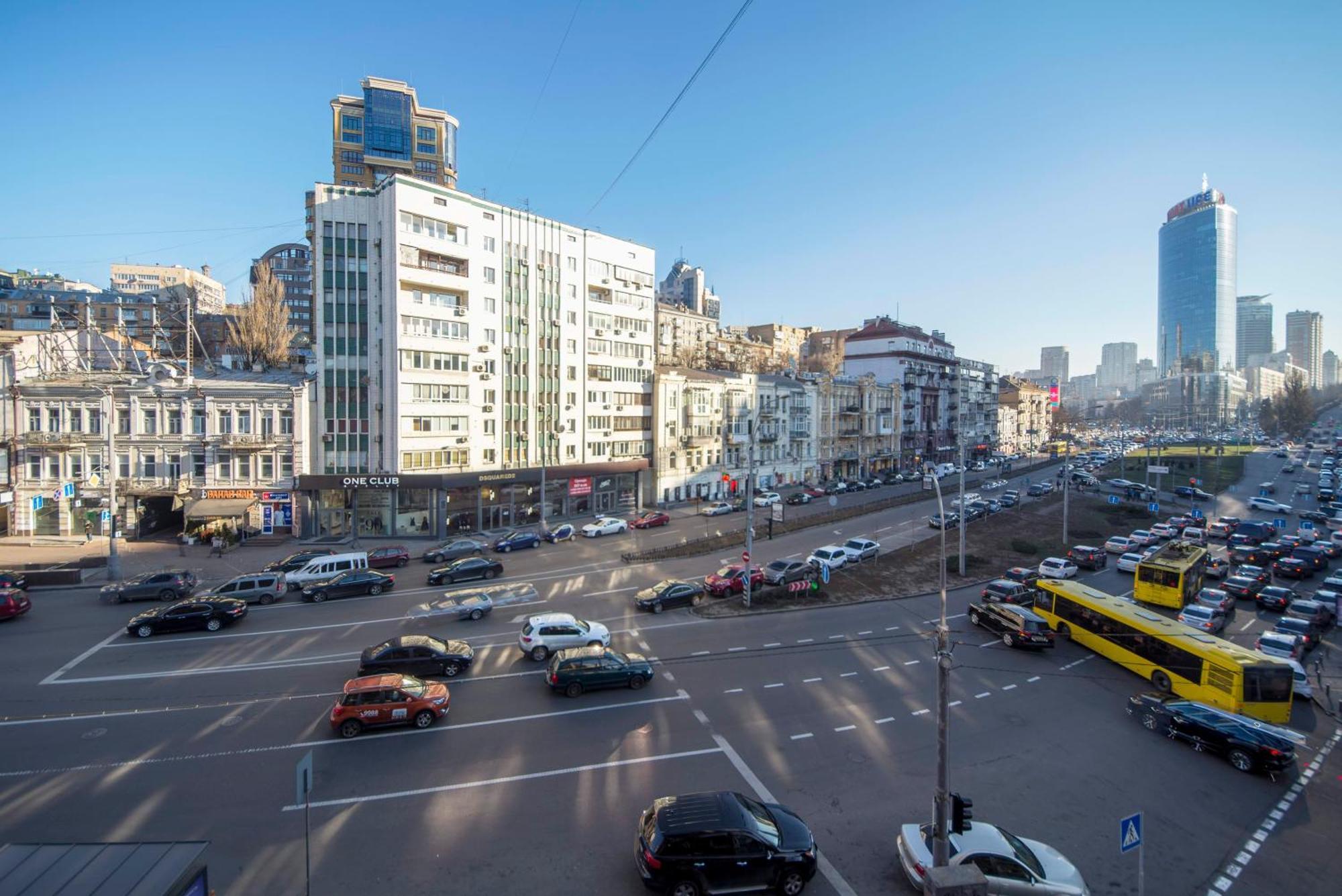 Apartments Near Parus Business Centre Kiev Camera foto