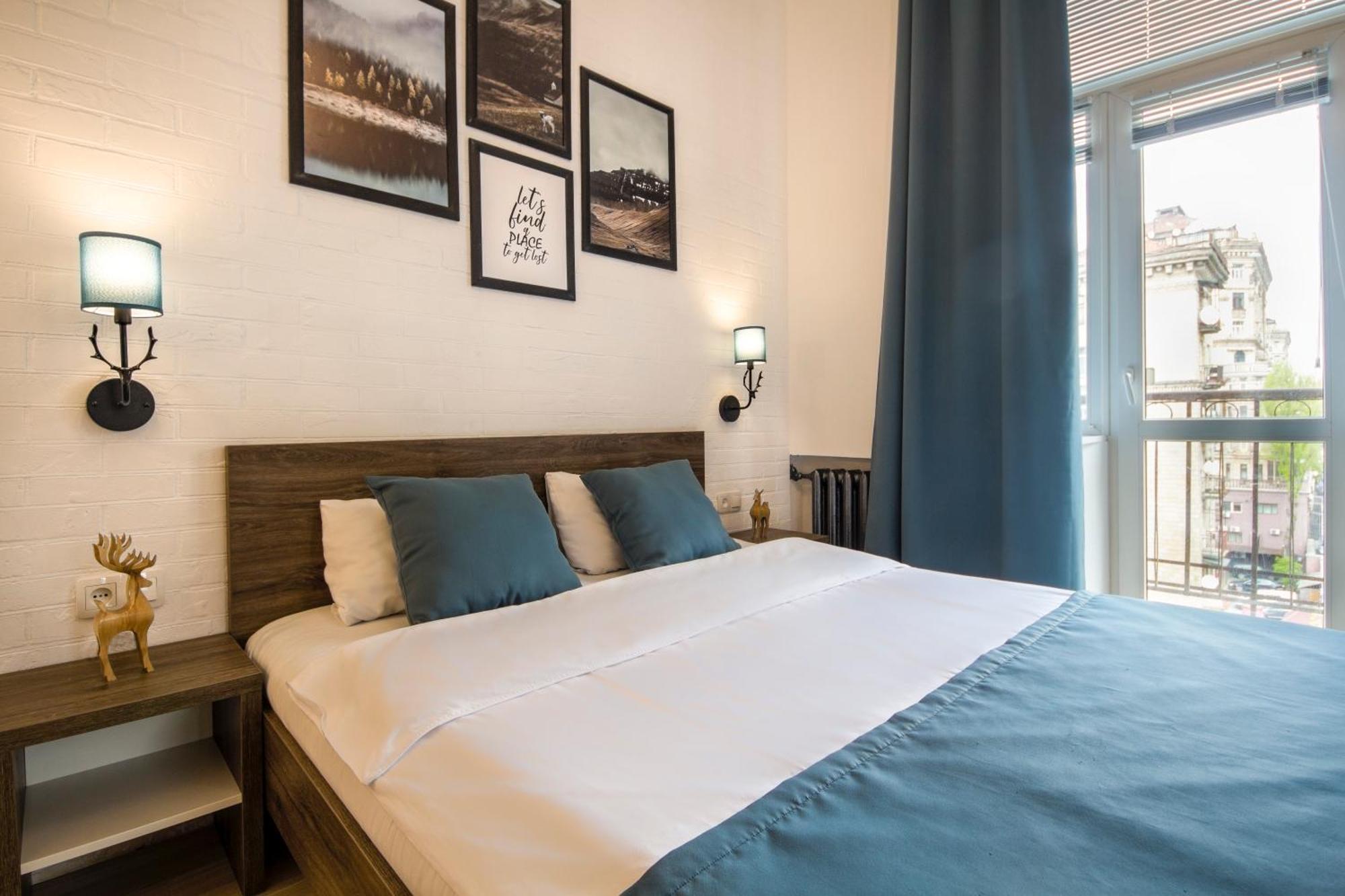 Apartments Near Parus Business Centre Kiev Esterno foto